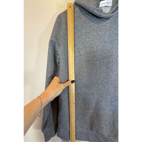 NWOT John Elliott Slim Fit Villain Archive Hoodie With Side Zippers Men's Medium - Picture 9 of 12